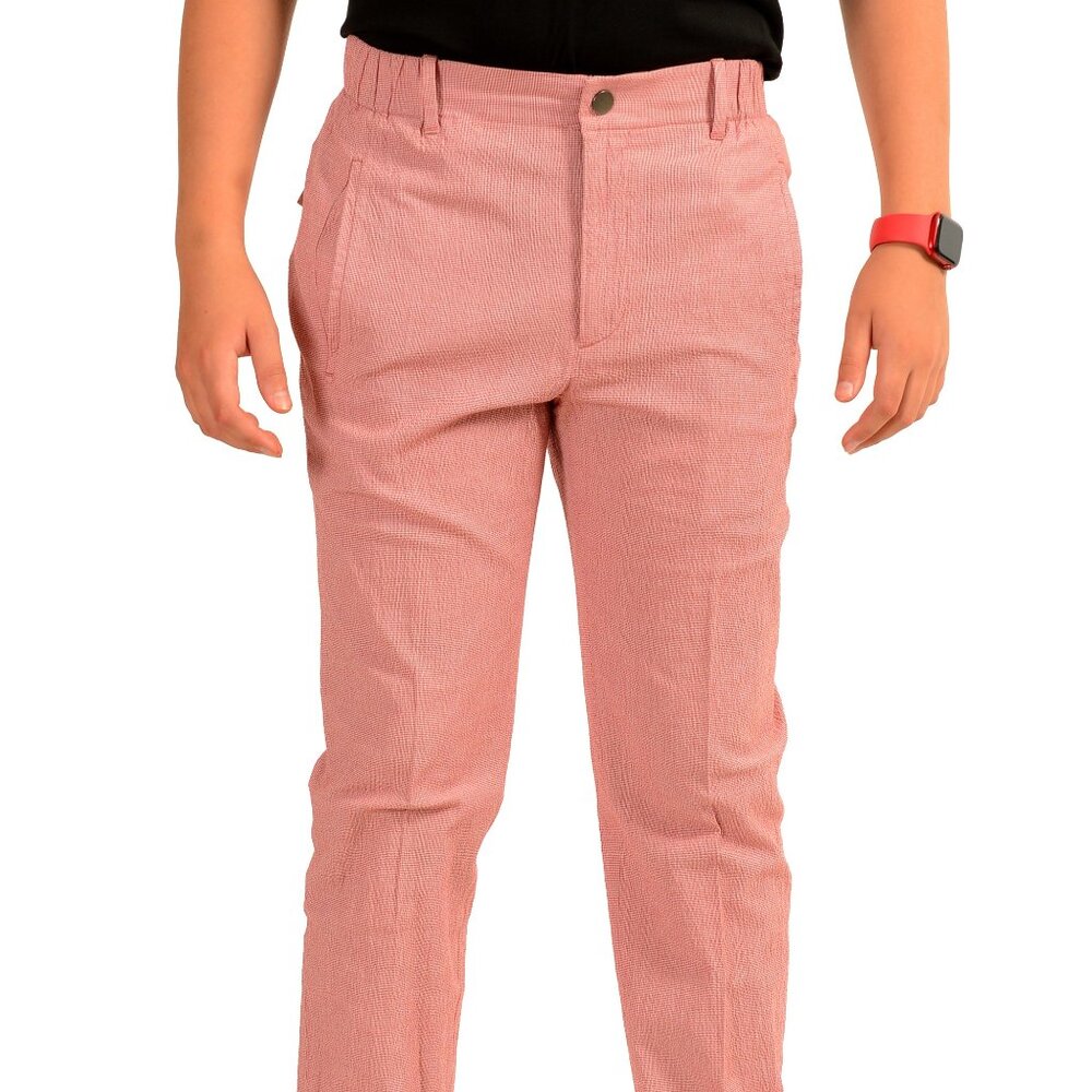 Incotex Slowear Men's Regular Fit "Pattern 16" Casual Pants US 28 IT 44